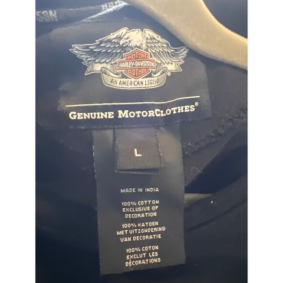 Harley Davidson size large mens pullover sweatshirt - Picture 5 of 5